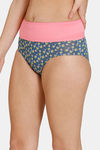 Zivame Anti-Microbial High Rise Full Coverage Tummy Tucker Hipster Panty (Pack of 2) - Multicolor — thumbnail 14